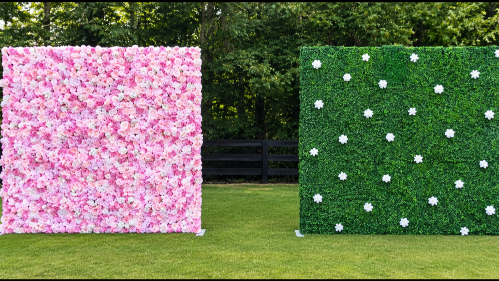 Flower walls rental