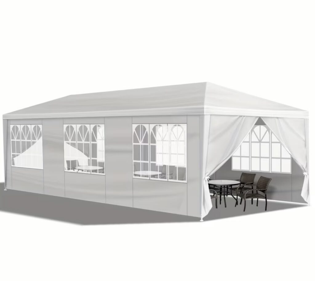 10×30pop up event tent with walls