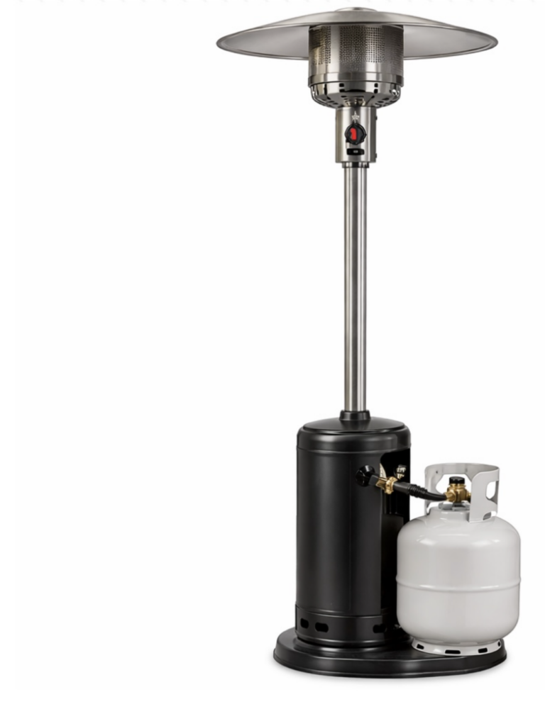 Patio heater with propane tank rental