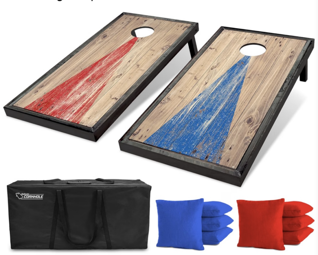Corn hole game rental