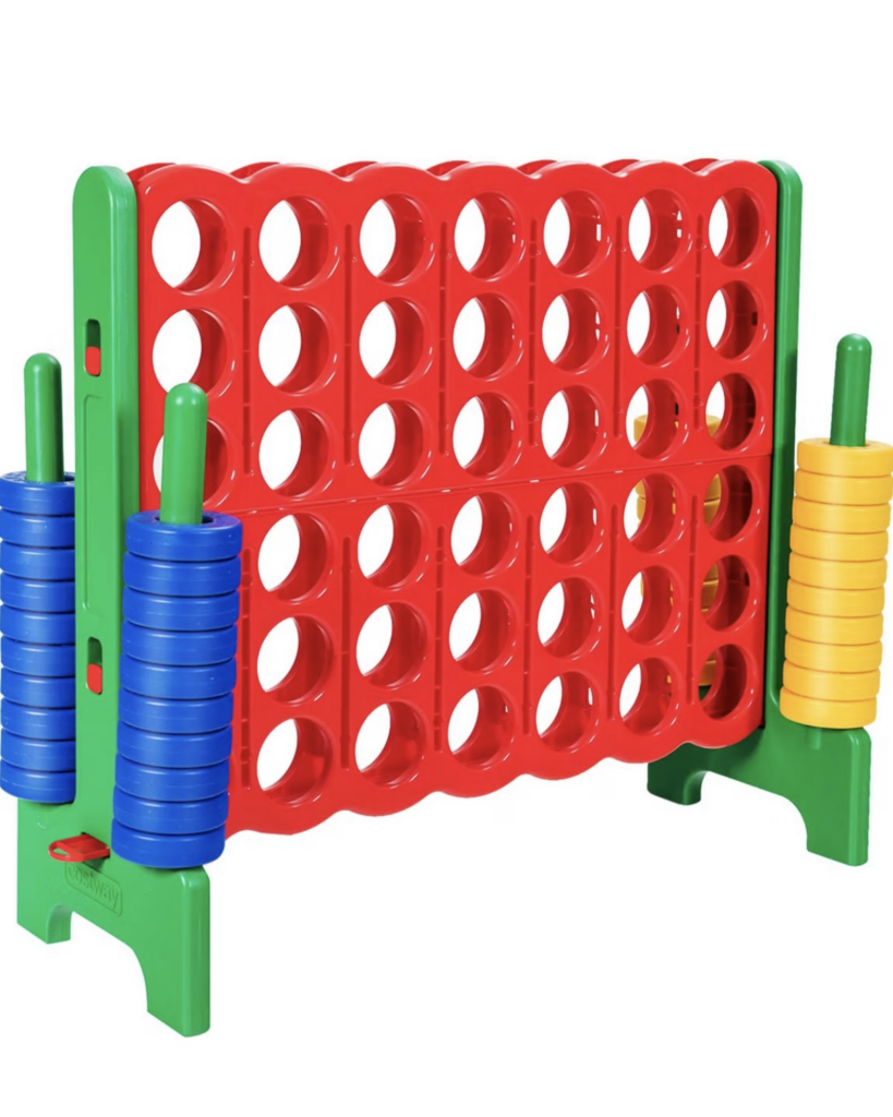 Connect four game rental